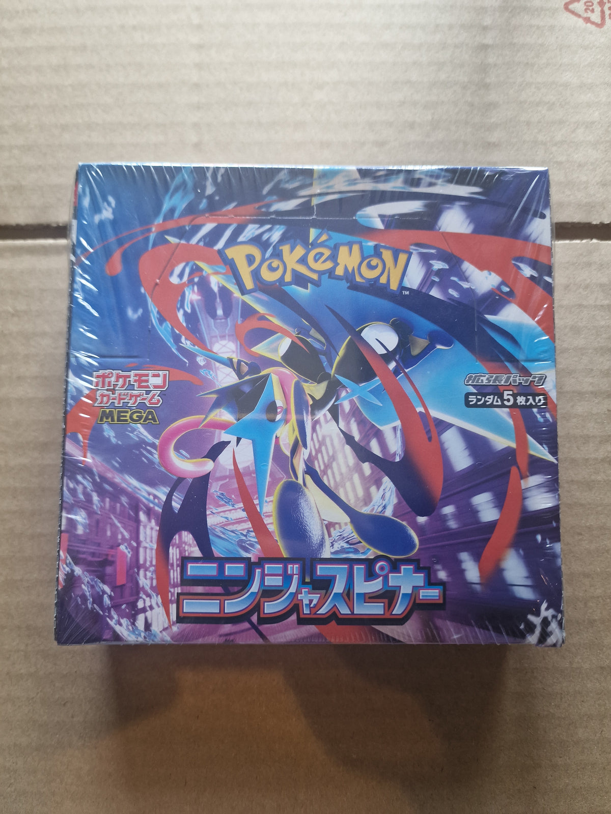 Display Pokémon Ninja Spinner M4 Japonais, 30 boosters scellée shrink